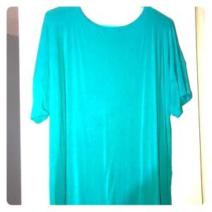 Turquoise Short Sleeve PIKO - NWOT